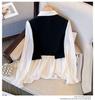 Plus Size Autumn 2026 Slimming Belly Concealing Two-Piece Shirt & Pants Set