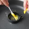 4Pcs Fried Eggs Rings Mold with Oil Brush Stainless Steels Frying Eggs Mold Nonstick Pancakes Shapers Eggs Rings Mold
