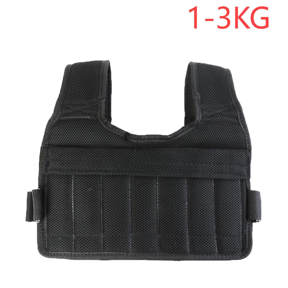 3/15/20/35/50kg Loading Weight Vest Jacket Sand Clothing for Running Training Fitness Equipment Adjustable Waistcoat Jackets