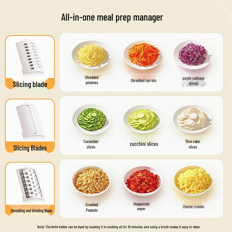 Multi-functional Vegetable Slicer & Grater