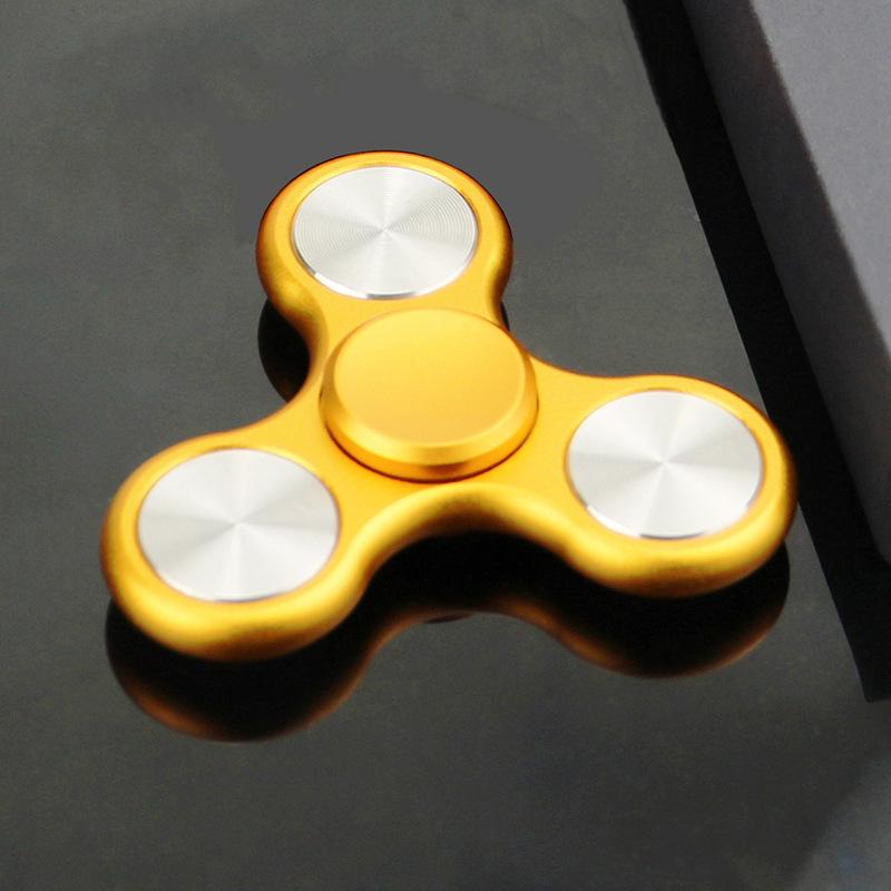 Luminous Metal Alloy Fidget Spinner: Stress Relief Toy for Night Glow