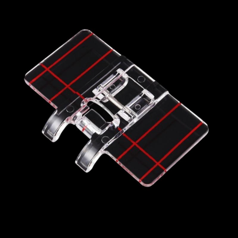 Plastic Clear Parallel Stitch tool Foot Presser Guide Foot Domestic Sewing Machine accessories
