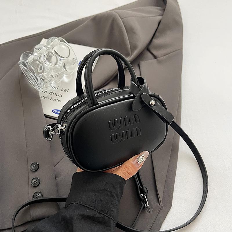 Retro handbag new fashion soft women's bag small shoulder bag niche texture mini messenger bag