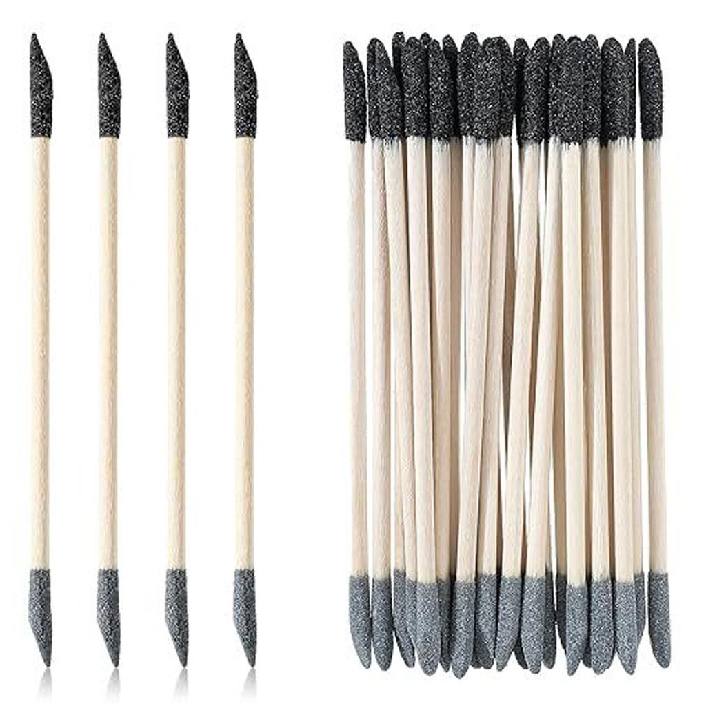 20/30/60PCS Double Head Fine Detail Sanding Sticks for Wood and Plastic Model Polishing Craft Sanding Tools 150/280 Grit