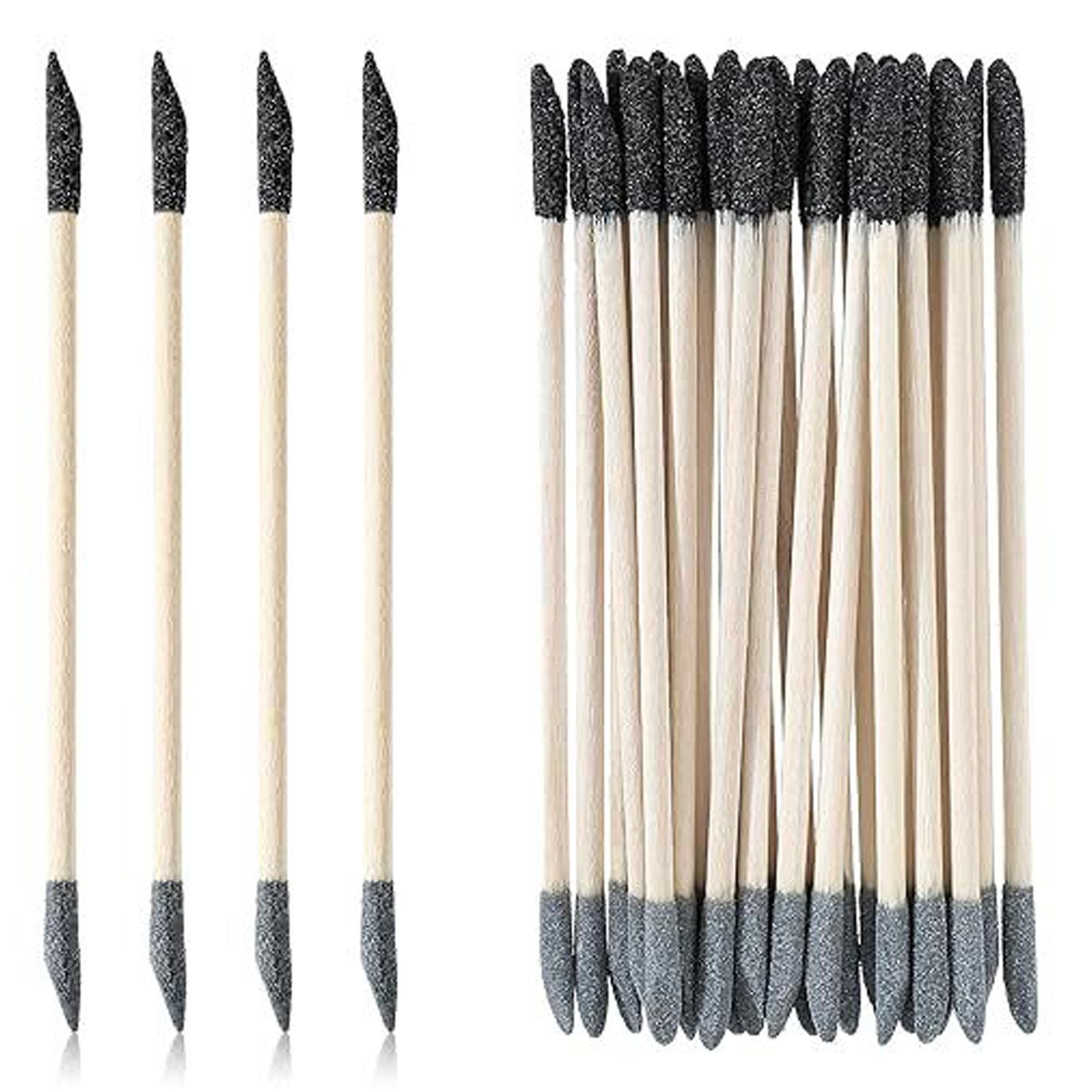 

20/30/60PCS Double Head Fine Detail Sanding Sticks for Wood and Plastic Model Polishing Craft Sanding Tools 150/280 Grit A