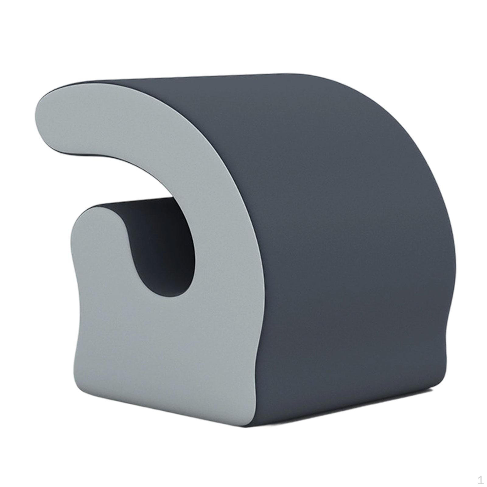 Шея Удобная Съемная Наволочка Подголовник Подушка для Стола для Сна Путешествий Библиотека Офис Dark Grey 2359₽