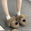 2025 step on shit feeling puppy cotton slippers women's autumn and winter new indoor home thick bottom warm plush slippers