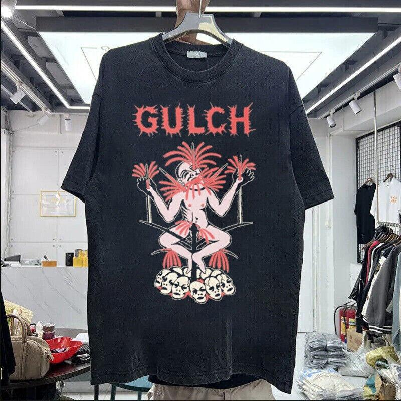 Rare Gulch Band Collection Tshirt in Black Cotton S5XL Unisex T-Shirt XL