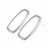 For Kia Sportage Matte Silver Roof Rear Reading Light Cover Trim 2pcs 2017-2022