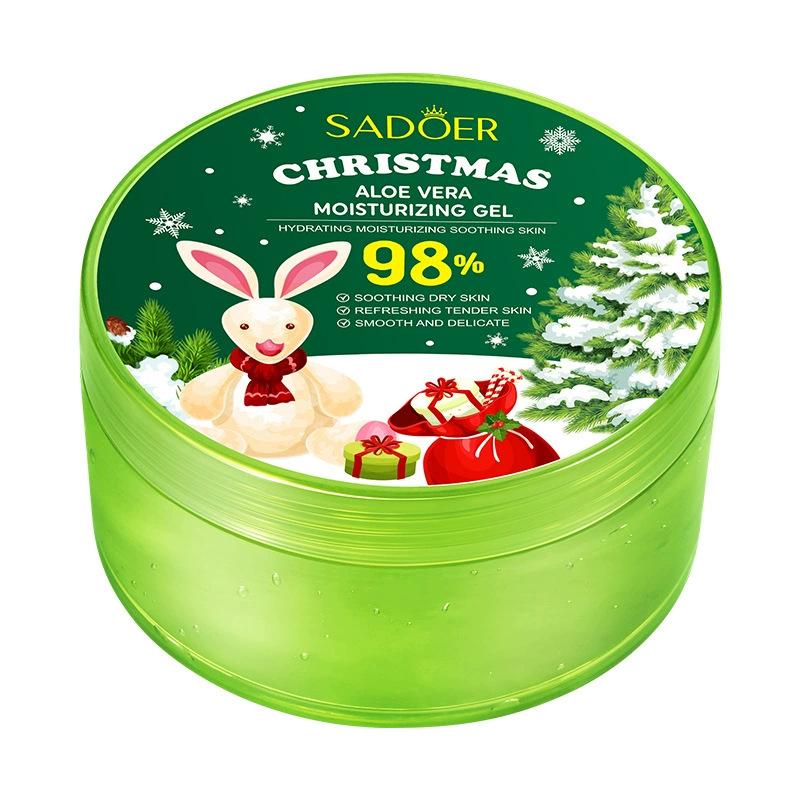 

Christmas Pomegranate Moisturizing Gel SADOER Moisturizing Aloe Vera Gel Cream Aloe vera moisturizing gel