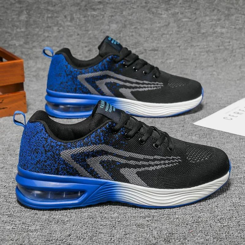 

MAEDEF Shoes for Men Sports Shoes Mens Non Slip Comfortable Breathable Men Sneakers Gym Male Casual Running Shoes 39 синій