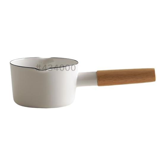 Fuji Enamel Pure White Milk Bread 12cm PU-12M.W