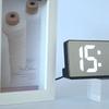 Electronic Digital Alarm Clock Travel Clock Featuring Colorful Font Easy to Read for Time Management