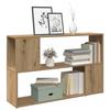 VidaXL Bookcase Artisan Oak 100x24x63 Cm Engineered Wood 856741