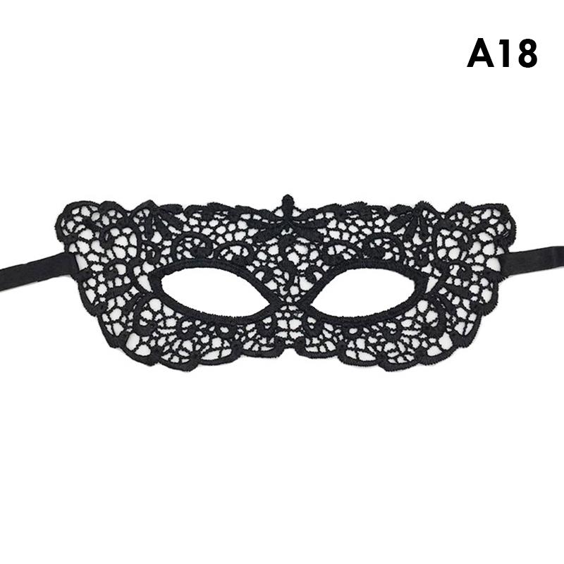 Femei negre sexy din dantelă mărunțită pentru mascarada de față prințesă petrecere cosplay bal de absolvire costum club de noapte regina mască pentru ochi pe jumătate