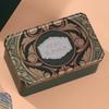New Square Christmas Tin Box Metal Santa Claus Gift Box Multii Style DIY Biscuit Can Gift
