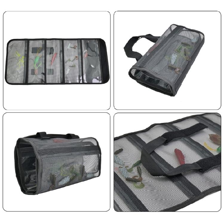 Fishing Long Vertical Jigs Case Metal Jigs Lure Fishing Baits Bag Waterproofs Tool Pockets Bag Fishing Lure Organizers