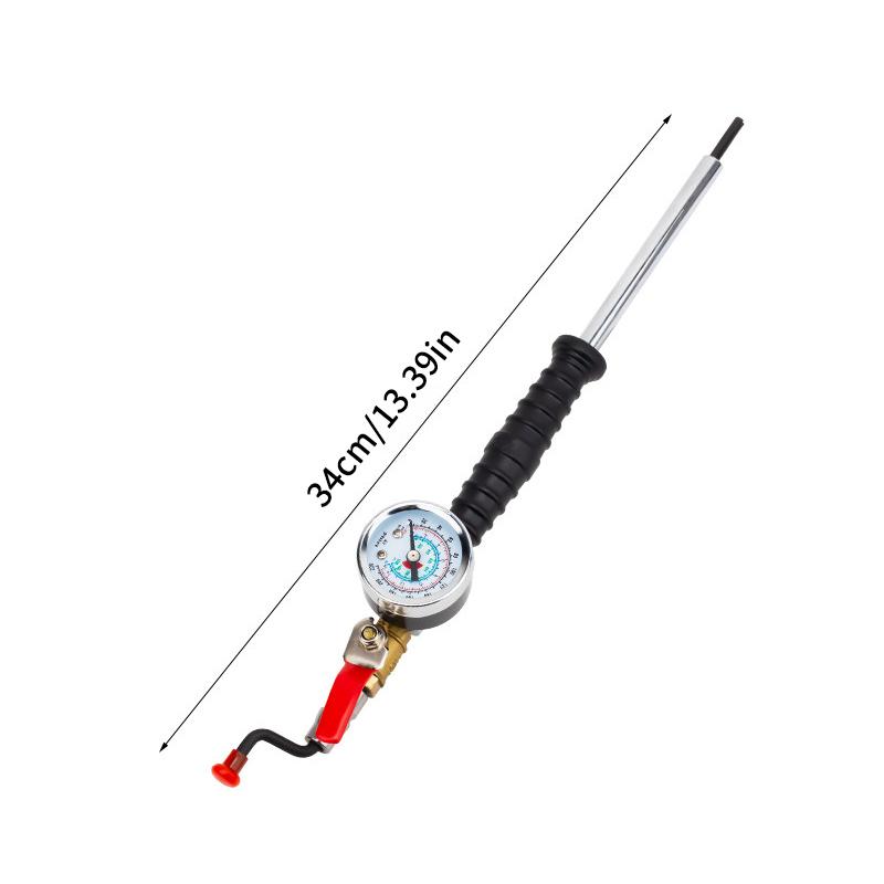 0-15Bar/220Psi Car Tire Inflator Rod With Tester Tire Pressure Gauge For Truck Motorcycle Repair Tools Universal Tyre Manometro