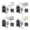 1 Set Wall Clock Movement Kit Watch Repair Set Vintage Clock DIY Quartz Mechanism Pointers Music Box 17mm Shaft