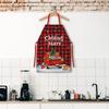 Christmas Apron Cooking Aprons Protect Clothes from Oil Stains and Splashes for Home Kitchen or Restaurant Staff