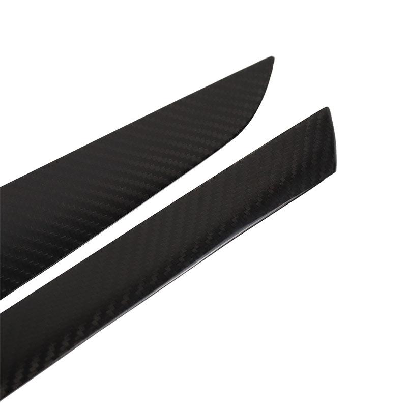 For BMW X5 F15 2014 2015 2016 2017 2018 Car Styling Carbon Fiber Interior Accessories Auto Door Panel Decoration Trim Sticker