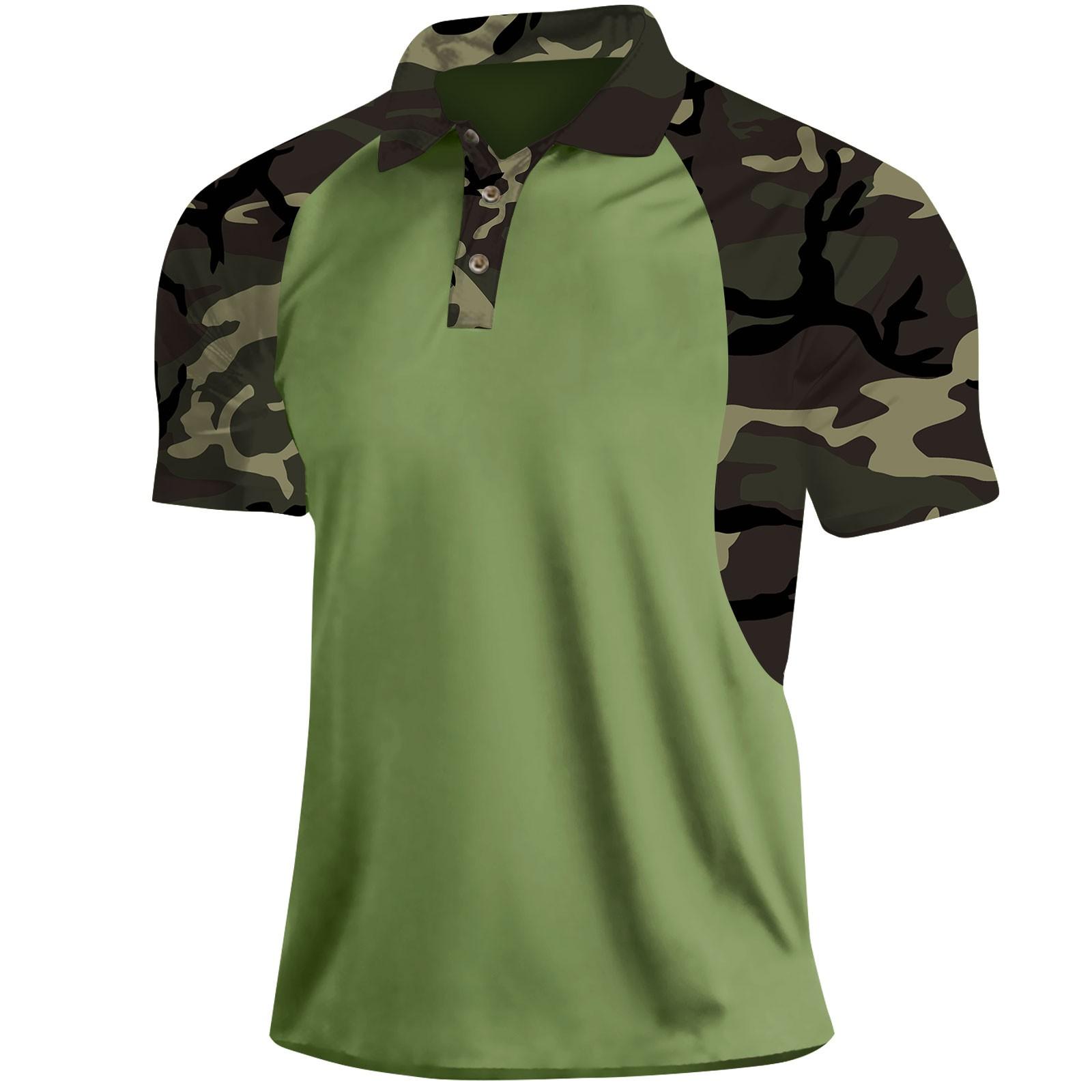 

Мужская летняя футболка с камуфляжным принтом, короткий рукав XXL