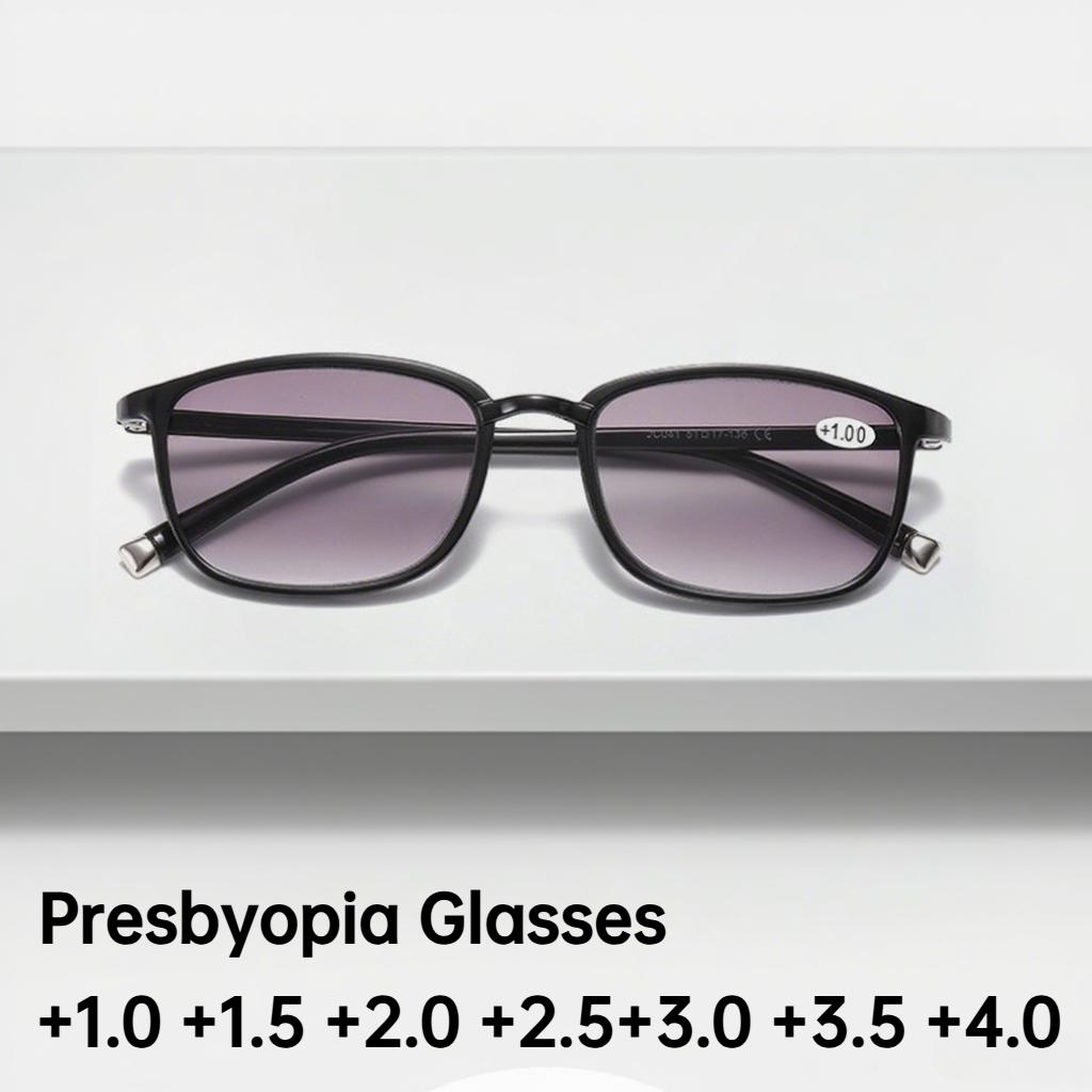 Male Female Stylish Progressive Color Presbyopia Eyewear High Definition Blue Light Blocking Eye Protection Reading Eyewear