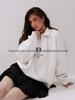 American Vintage Lapel Half-Zip Hoodie - Trendy, Slimming, and Comfortable Women's Outerwear