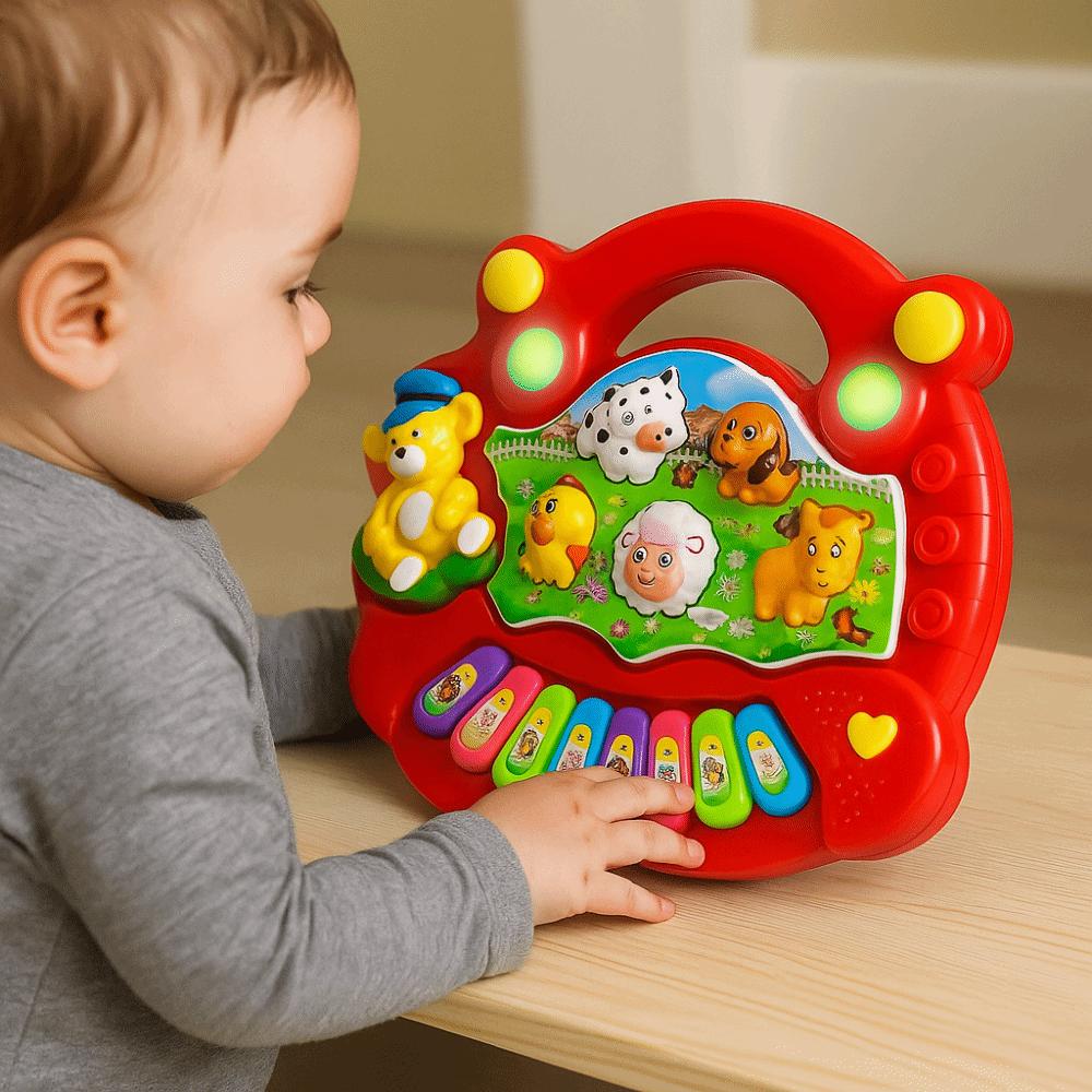 Simulation Kids Piano Keyboard Toy Plastic Kids Electronic Piano Toy  Intelligent Development