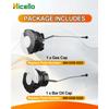 Gas Fuel Cap and Oil Cap Chainsaw Replacement Parts Kit for MS171 MS181 MS192 MS192T MS200 MS210 MS230