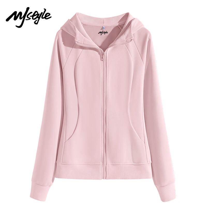 Women's Slim Fit Hooded Zip-Up Sweatshirt