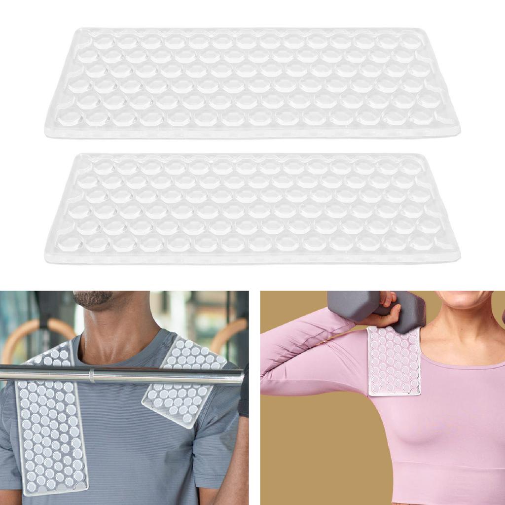 2pcs Recoil Pad For Shoulder Enhance Comfort Soft Washable Anti Slip Vests Recoil Pad for Weightlift