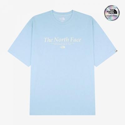The North Face Short Sleeve Tee Nt7us10m Light Blue