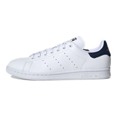 Originals Stan Smith Blue Tail Casual Slip Resistant Durable Low Top Skate Shoes Men Sneakers White Navy-Blue EH2305