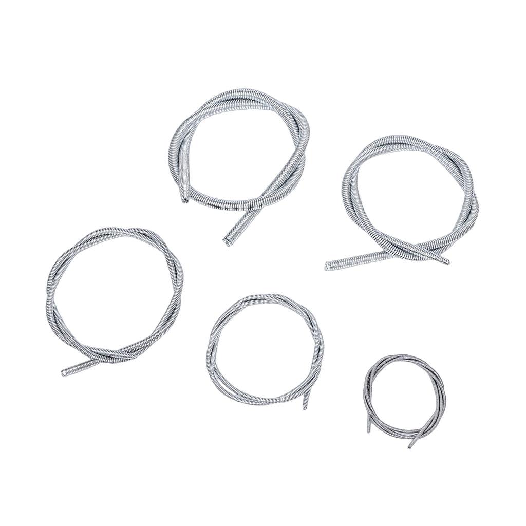 5 Peças Dobrador de Mola Interno para Tubo 1/4 pol 3/8 pol 1/2 pol 5/8 pol 3/4 pol Comprimento 1100mm Mola de Dobra Interna para Cobre