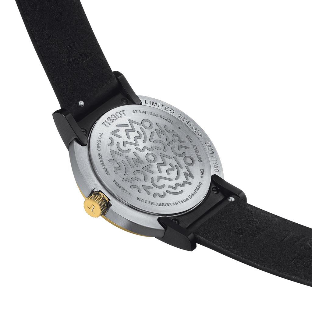 Tissot Orologio da polso da uomo alla moda con quadrante bianca T134.210.27.011.00