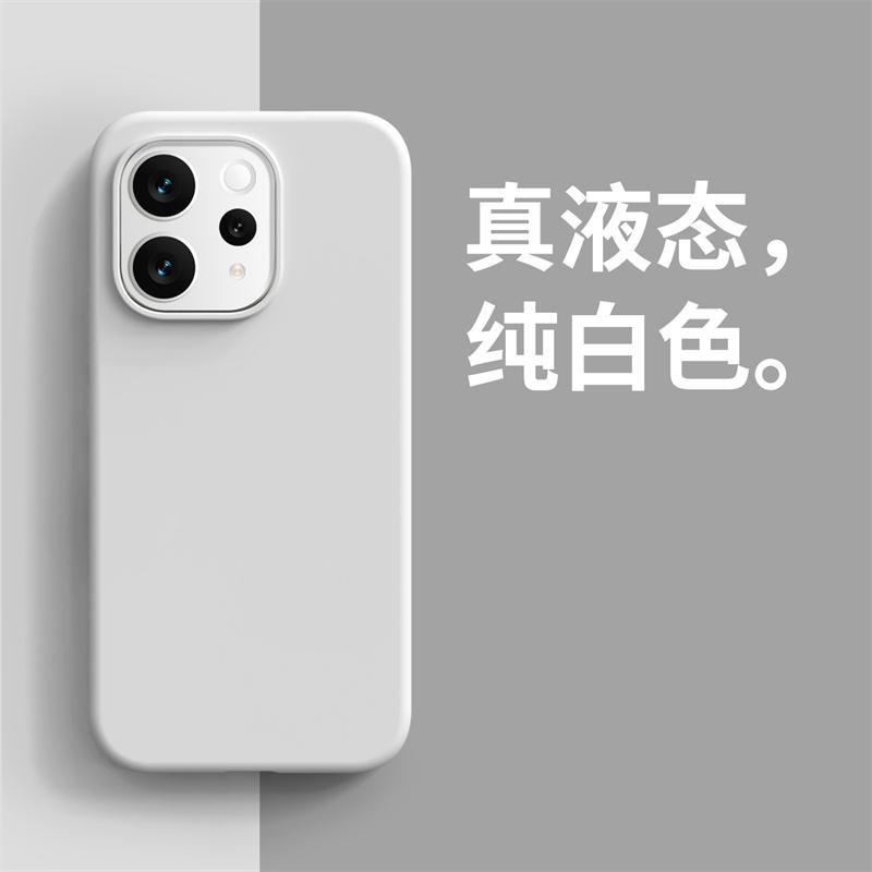Case For Vivo V70 5G Case Luxury Liquid Soft Silicone Comfortable Feel Built In Flocking Cover Shockproof Bumper