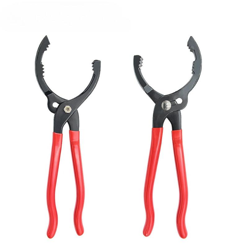 Car Adjustable Oil Filter Pliers Clamp Type Wrench Oil Filter Remove Disassembly Tool Auto Maintainance Repair Car Truck Tool