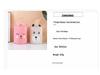 Waterproof Cartoon Animal Ear Kids' Clothes Storage Basket