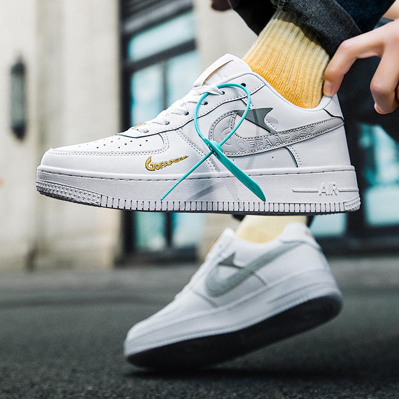 Pantofi sport AJ Couple Air Force One cu talpă joasă: Pantofi sport pentru bărbați și femei, pentru toate anotimpurile