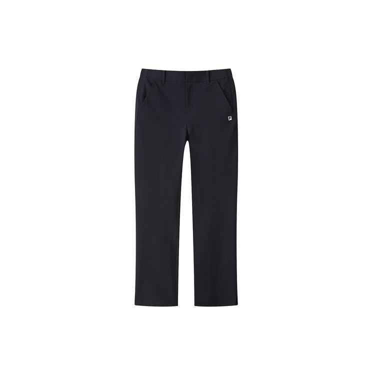 FILA Golf Woven Straight Leg Casual Pants Women bottoms Blue A11W125804F-NV S