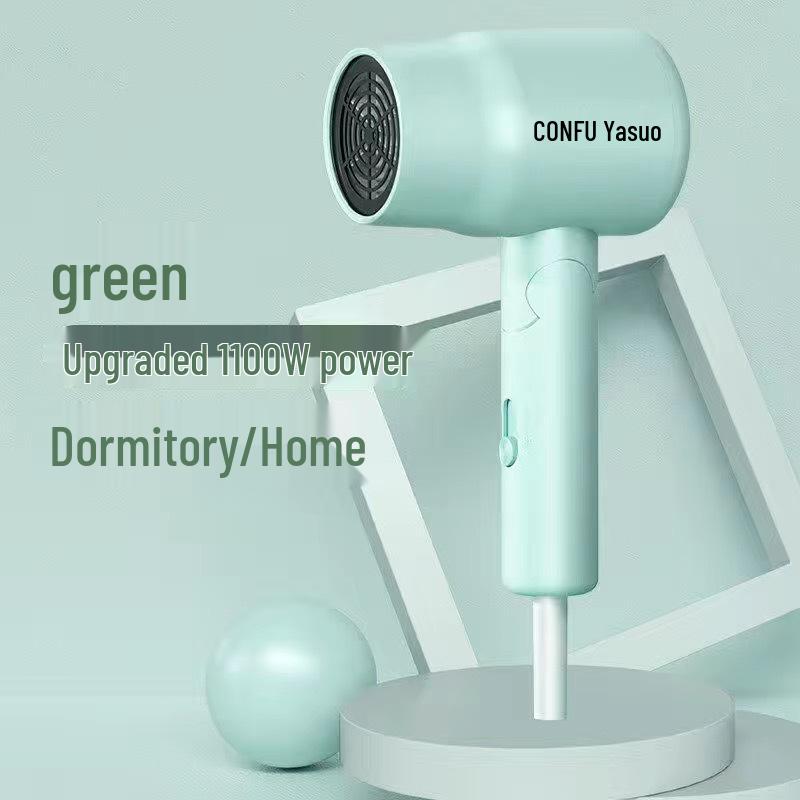 Kangfu Compact Quick-Dry Folding Hair Dryer for Students