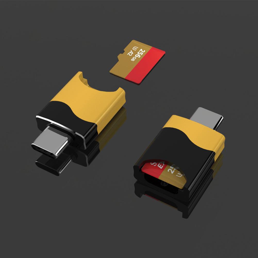 Type C To Micro-SD TF Card Reader Adapter OTG Smart Memory Card Reader USB3.0 Flash Drive Adapter For Xiaomi Samsung Huawei