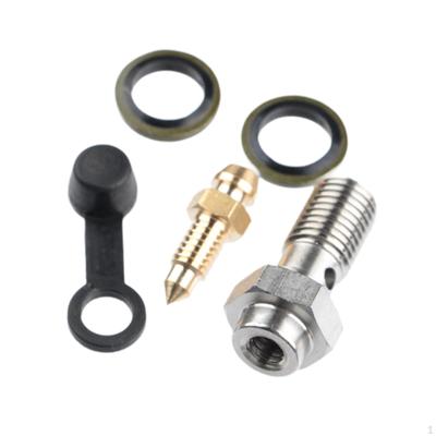 M10 x 1,25 mm Banjo Bolt Kit Sada brzdového vedení pro motocykl
