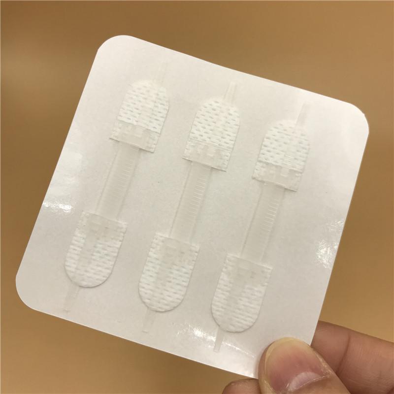 Zippered Suture-Free Tape Closure with Waterproof Patch
