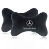Car Headrest Neck Pillow A Pair Seat Belt Shoulder Pads for Mercedes Benz MB A C E S Class GLC CLE CLA GLB GLS W177 Accessories BA1