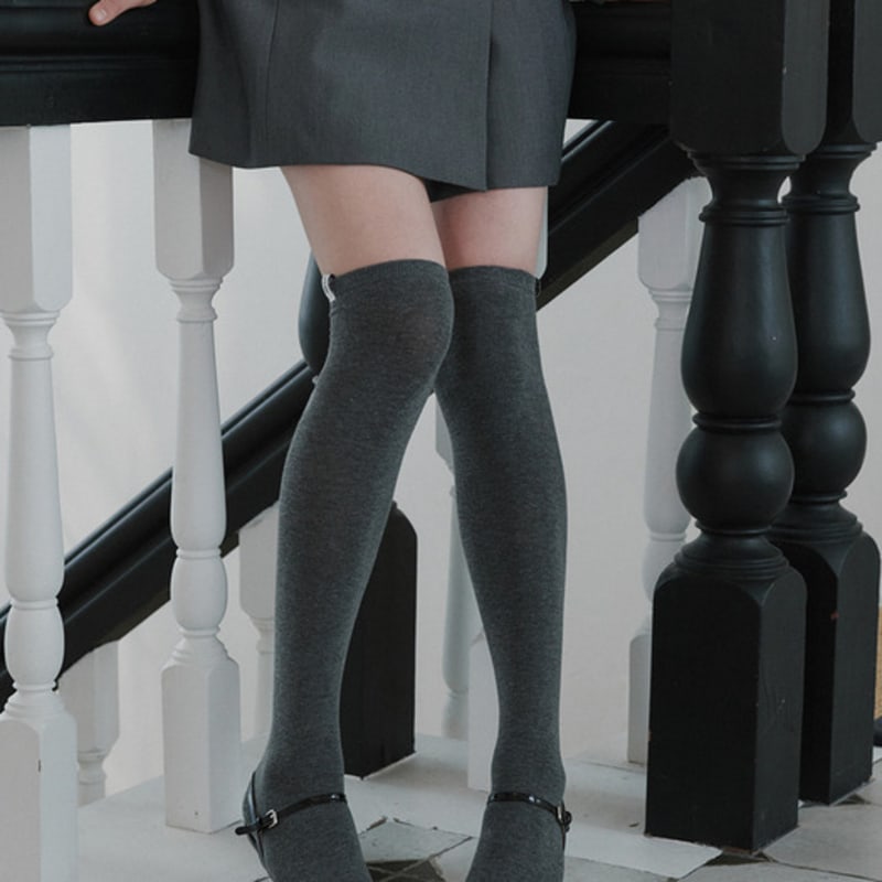 

МАВЗОЛЕЙ Гольфы до колена с надписями-Черный,Серый GREY_FREE