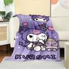 1pc Kuromi Cute Cartoon Character Home Decor Blanket - Seasonal universal cozy washable gift for all ages, perfect for all families, multipl