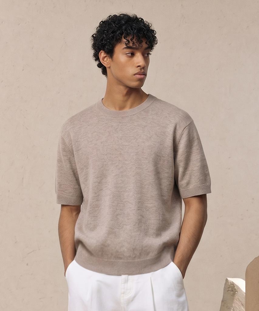 VERYVAIN Essential Summer Round Knit (Oatmeal)