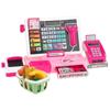 Interactive Cash Register, Shop, Educational, Calculator, Scanner, Pink